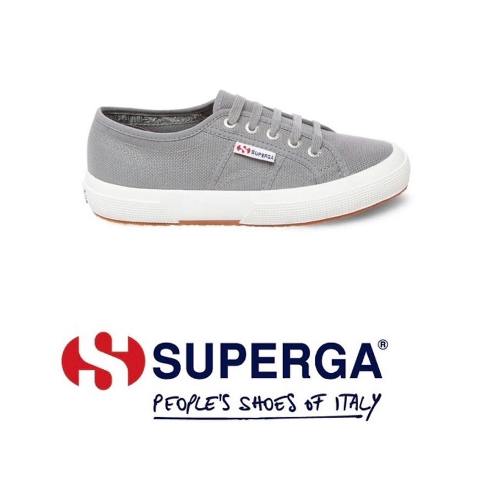 Superga grey suede sneakers. Size 9. Retail $65. BNWOT